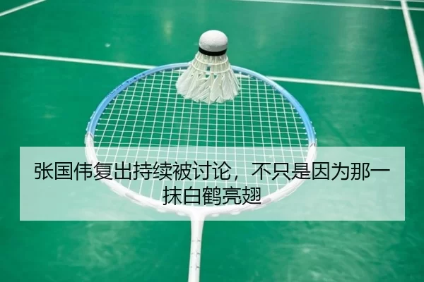 张国伟复出持续被讨论，不只是因为那一抹白鹤亮翅
